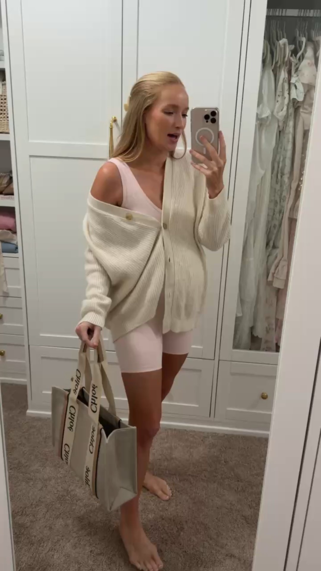 Outfit of the day! Heading to PT and threw on this comfy set. The set is from Sisterly Tribe and they are not on LTK, but I’ll link similar options. Bump friendly activewear // comfortable outfits // bump friendly athleisure // summer active outfits 

#LTKBump #LTKActive #LTKStyleTip