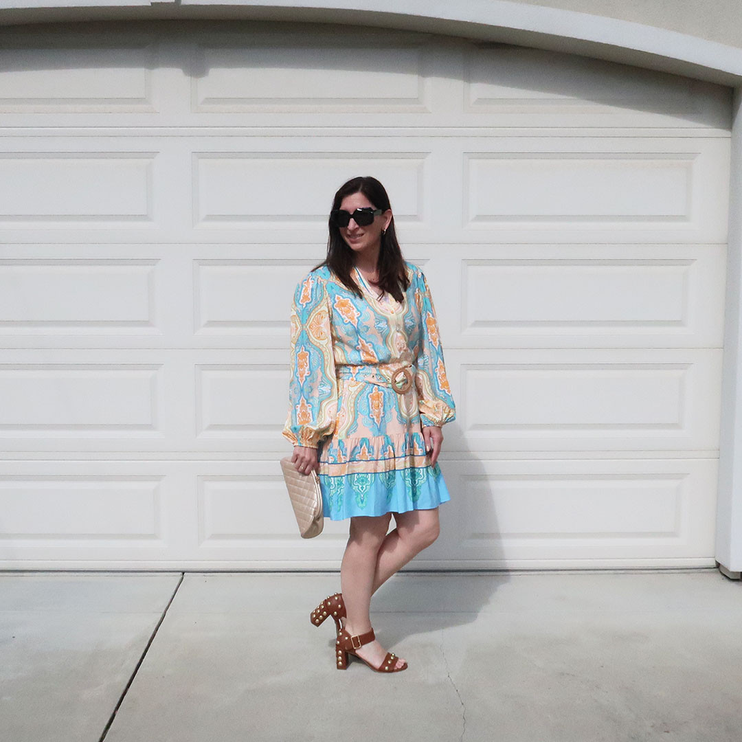 Love this fun print on a summer dress.  

 #LTKootd #LTKSeasonal #LTKOver40