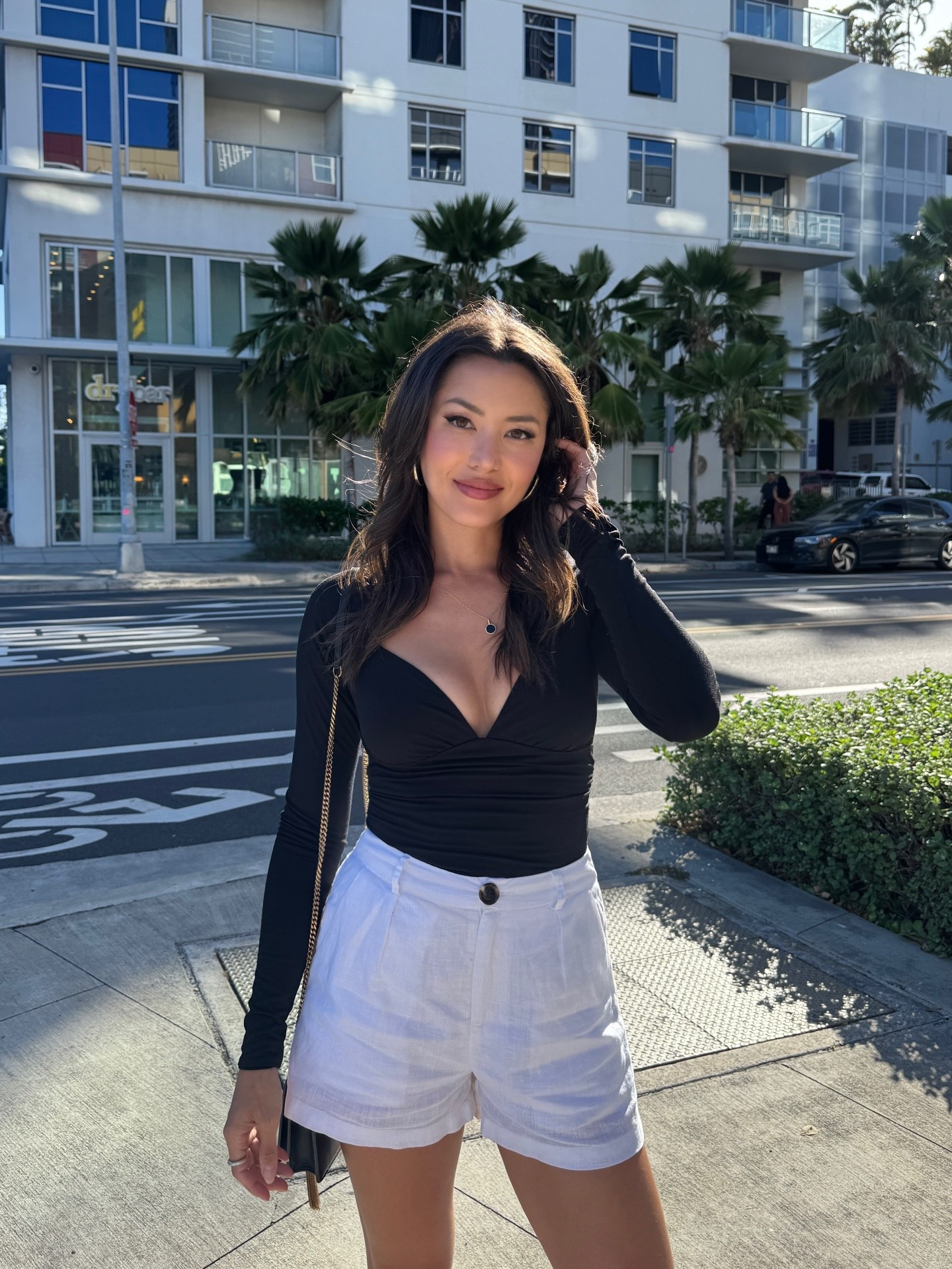 Casual ootd 🖤 size small in the black long sleeve top

#LTKootd
