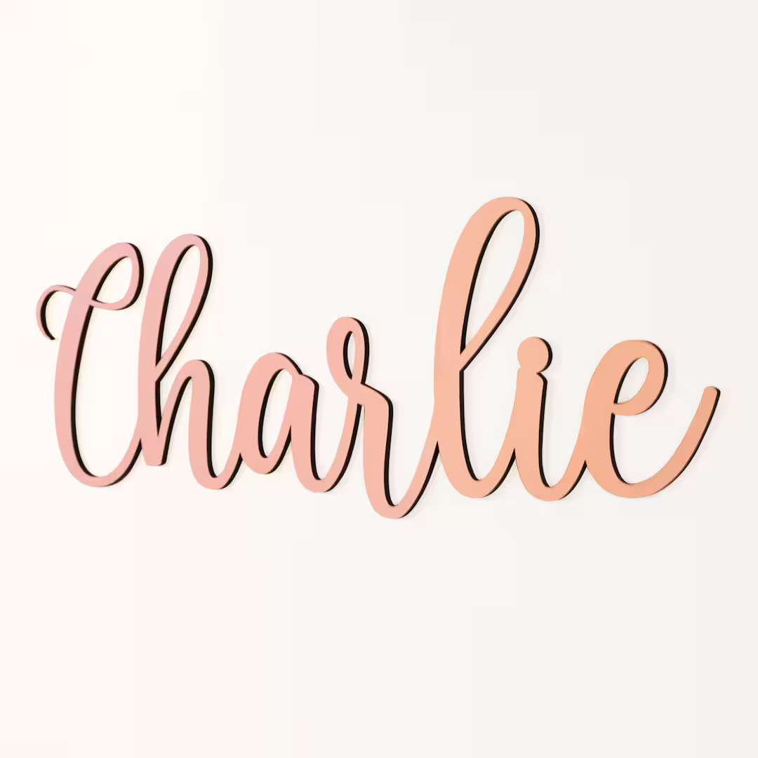 Wooden Name Sign Custom Name Sign Nursery Decor Baby Gift Baby Shower Will You Be My Flower Girl ... | Etsy (CAD)