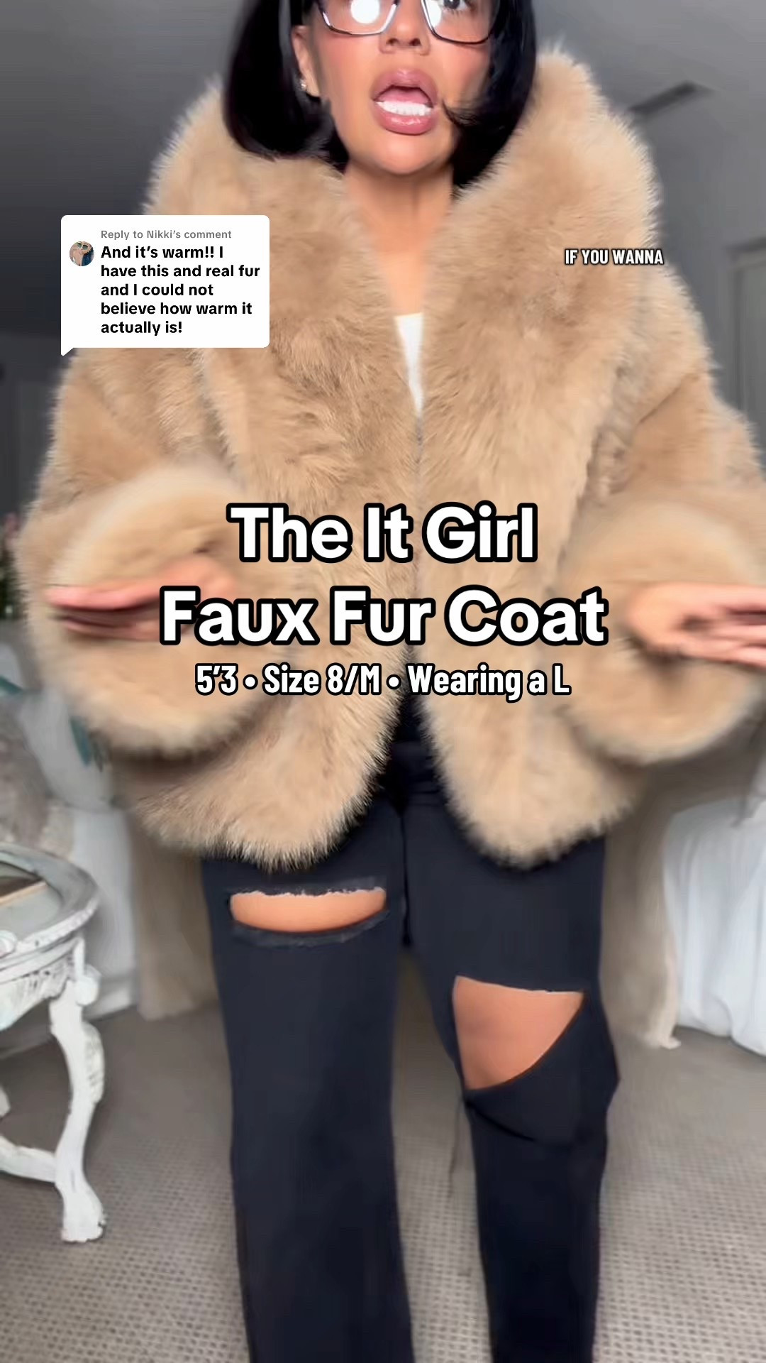 My fave affordable faux fur coat for the winter! ❄️ 

coats
jackets
gifts for her
holiday 

#LTKGiftGuide #LTKPetite #LTKHoliday