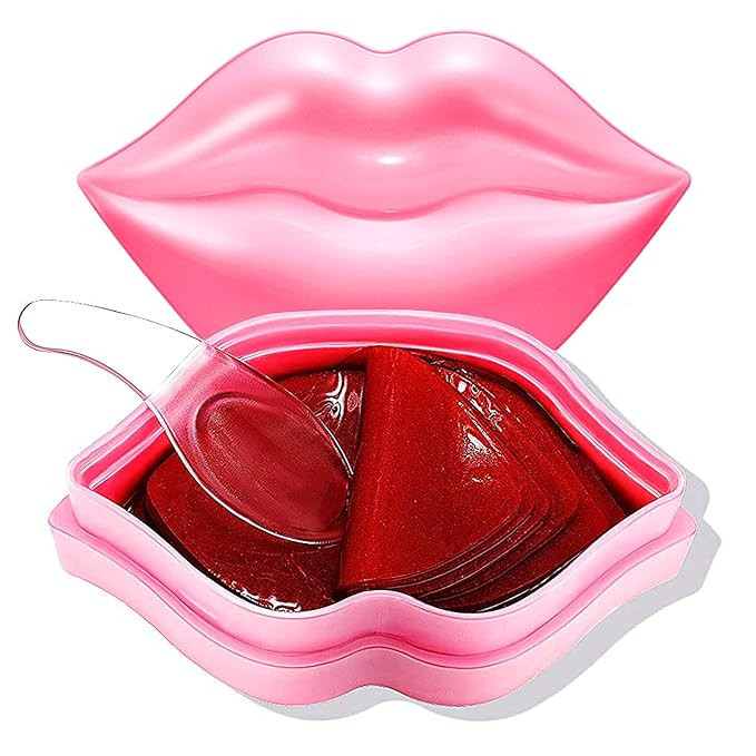 20Pcs Moisturizing/Plumping Lip Mask, Restores Moisture Mask for Dry Lips and Lines Overnight Car... | Amazon (US)