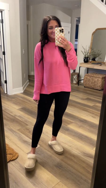 When it’s almost Valentine’s Day and your favorite $10 sweatshirt is just released in pink 💕

Walmart finds, Walmart fashion 