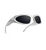 KENBO Y2K Sunglasses Wrap Around Futuristic Sunglasses Womens Men Swift Oval Fashion Sport Shades... | Amazon (US)