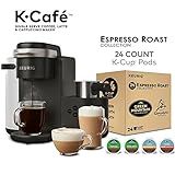 Keurig K-Café Coffee Maker, Single Serve K-Cup Pod Coffee, Latte and Cappuccino Maker, Charcoal and  | Amazon (US)