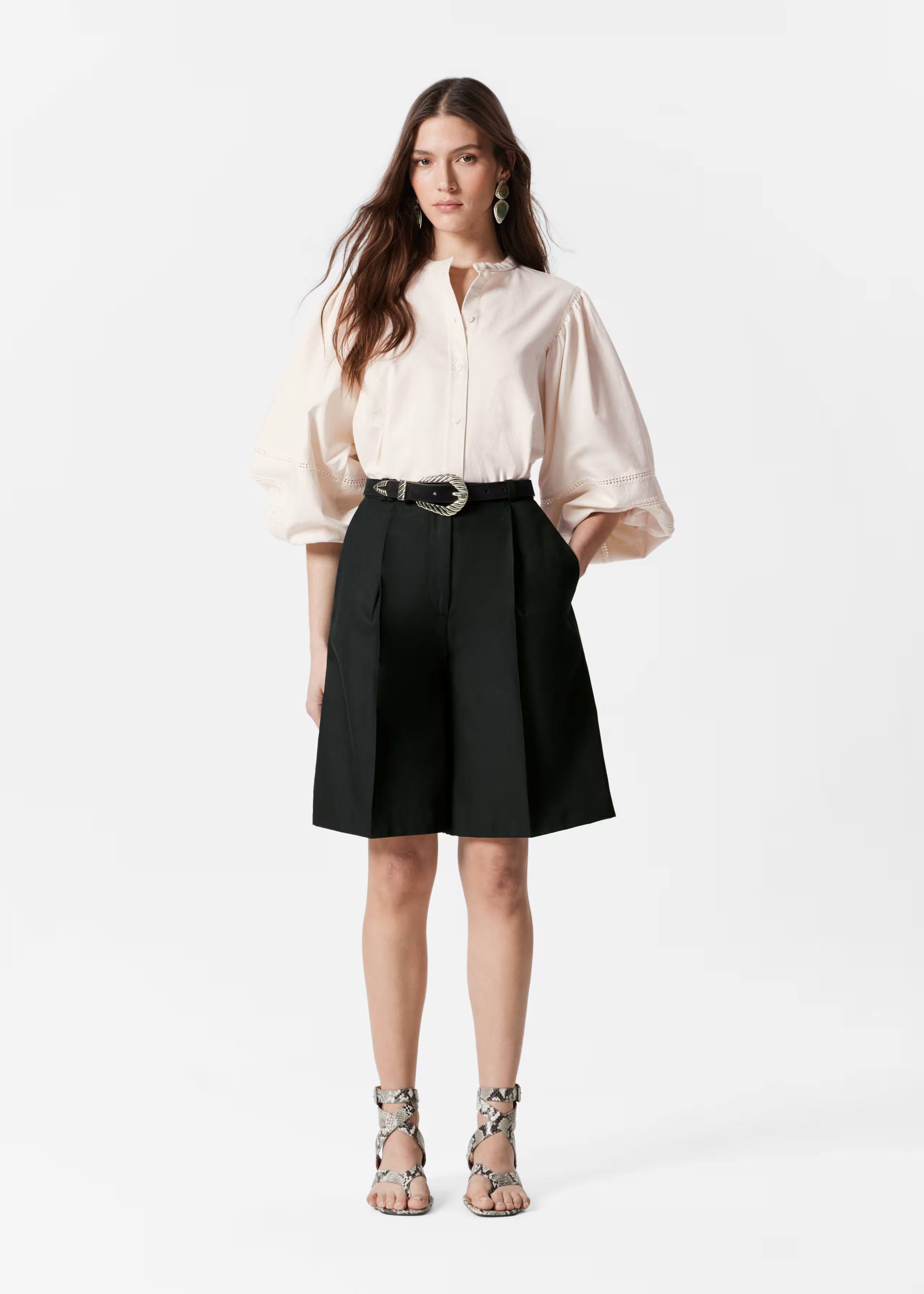 Tailored Bermuda Shorts - Black - Shorts - & Other Stories GB | & Other Stories UK