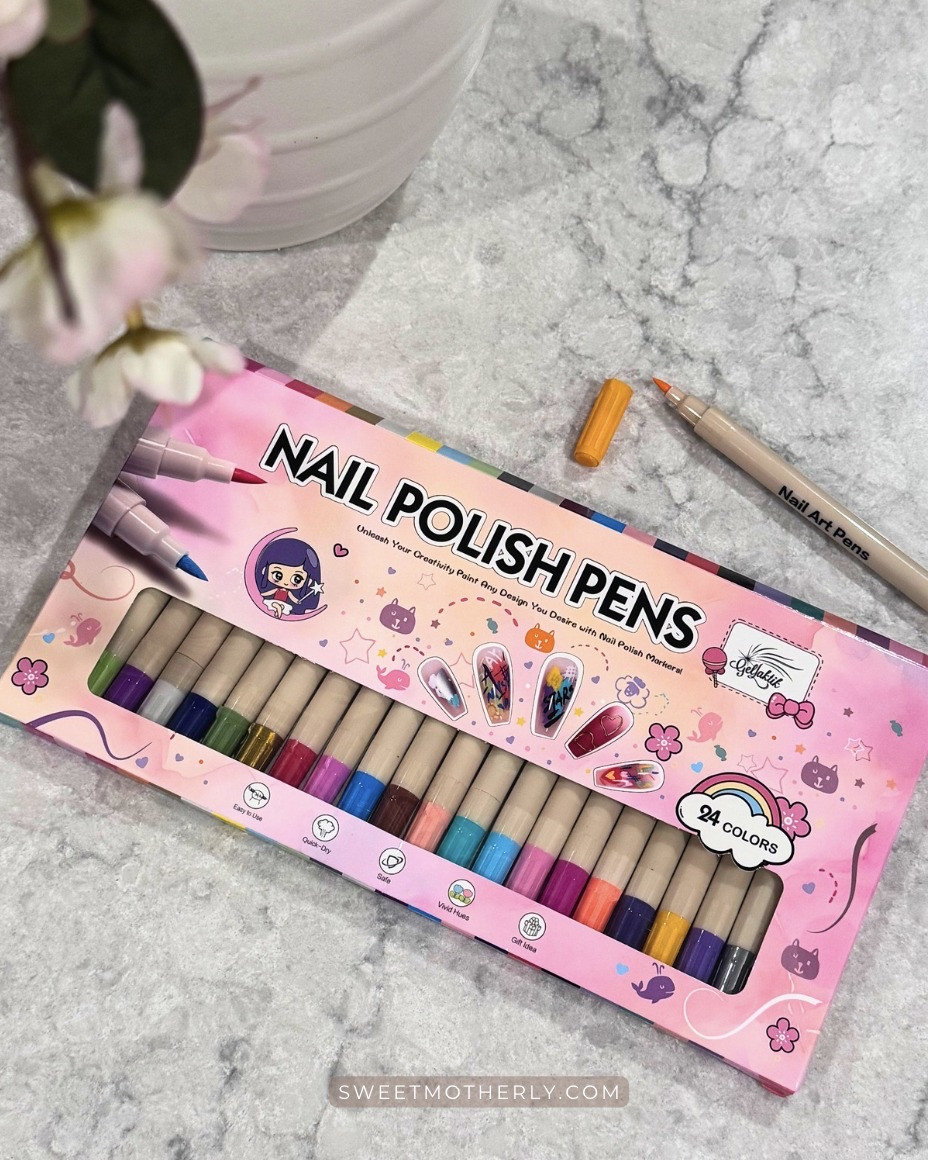 Kids nail polish pens now 40% off!

kids peel off nail polish
non toxic nail polish set
water based kids polish
washable nail polish kit
glitter nail polish for kids
quick dry kids nail colors
pastel nail polish set
nail polish gift set kids
odor free kids nail polish

#LTKSaleAlert #LTKSeasonal #LTKKids