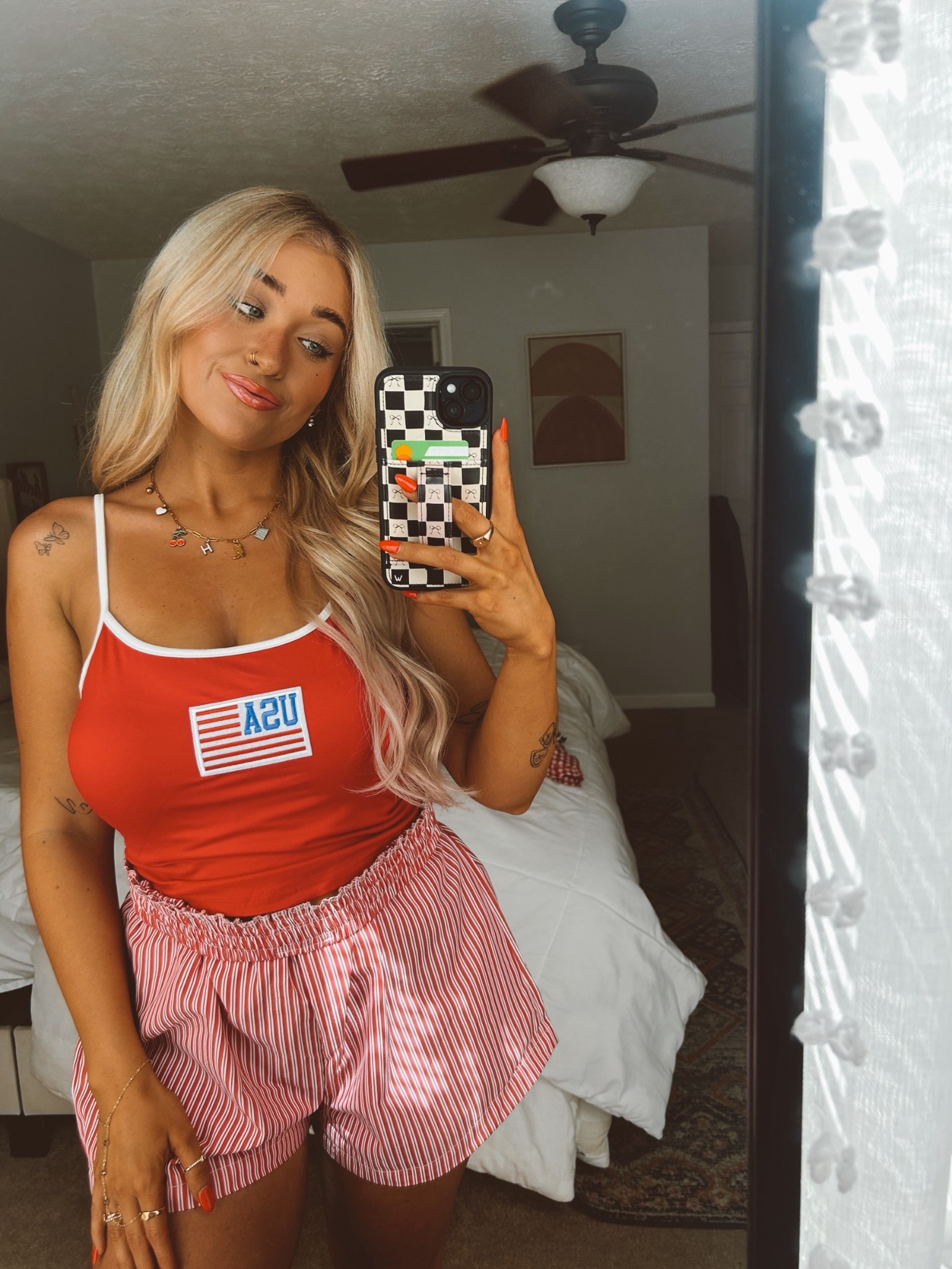Women’s Fourth of July outfit 

#LTKSeasonal #LTKStyleTip #LTKParties