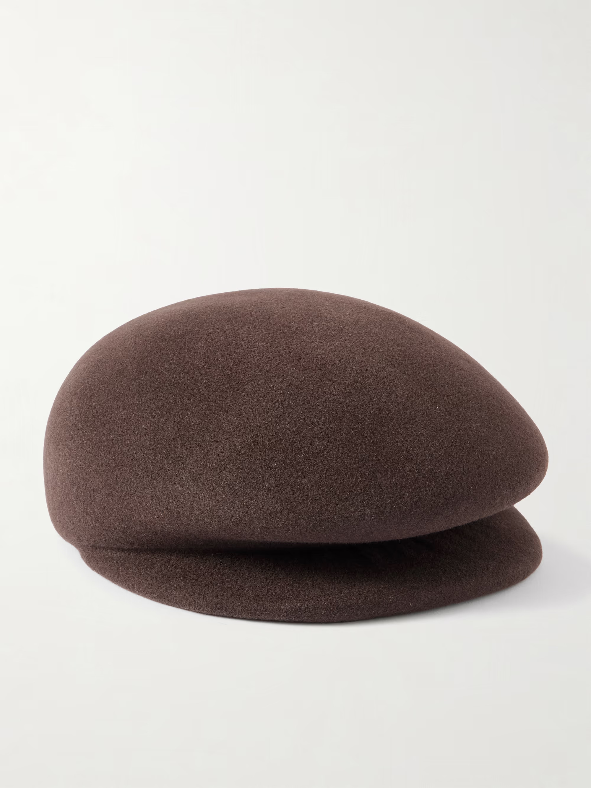 Laurel wool-felt flat cap | NET-A-PORTER (US)