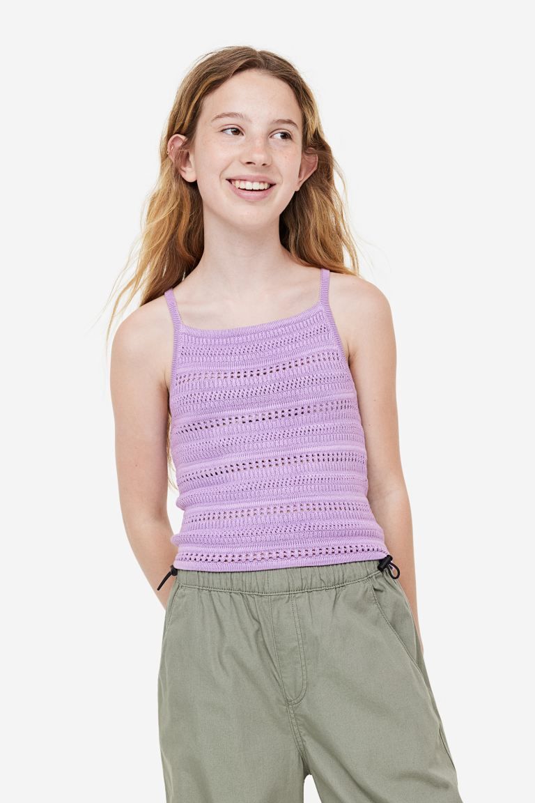 Crochet-look Camisole Top | H&M (US + CA)