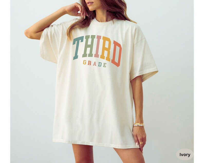 Third Grade Teacher Shirt, 3rd Grade Teacher T Shirt, Third Grade Tshirt for Teacher Team Tees, 3... | Etsy (US)