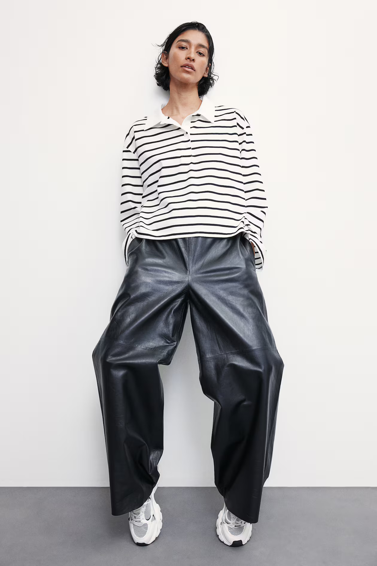 Oversized Polo Shirt | H&M (AU)