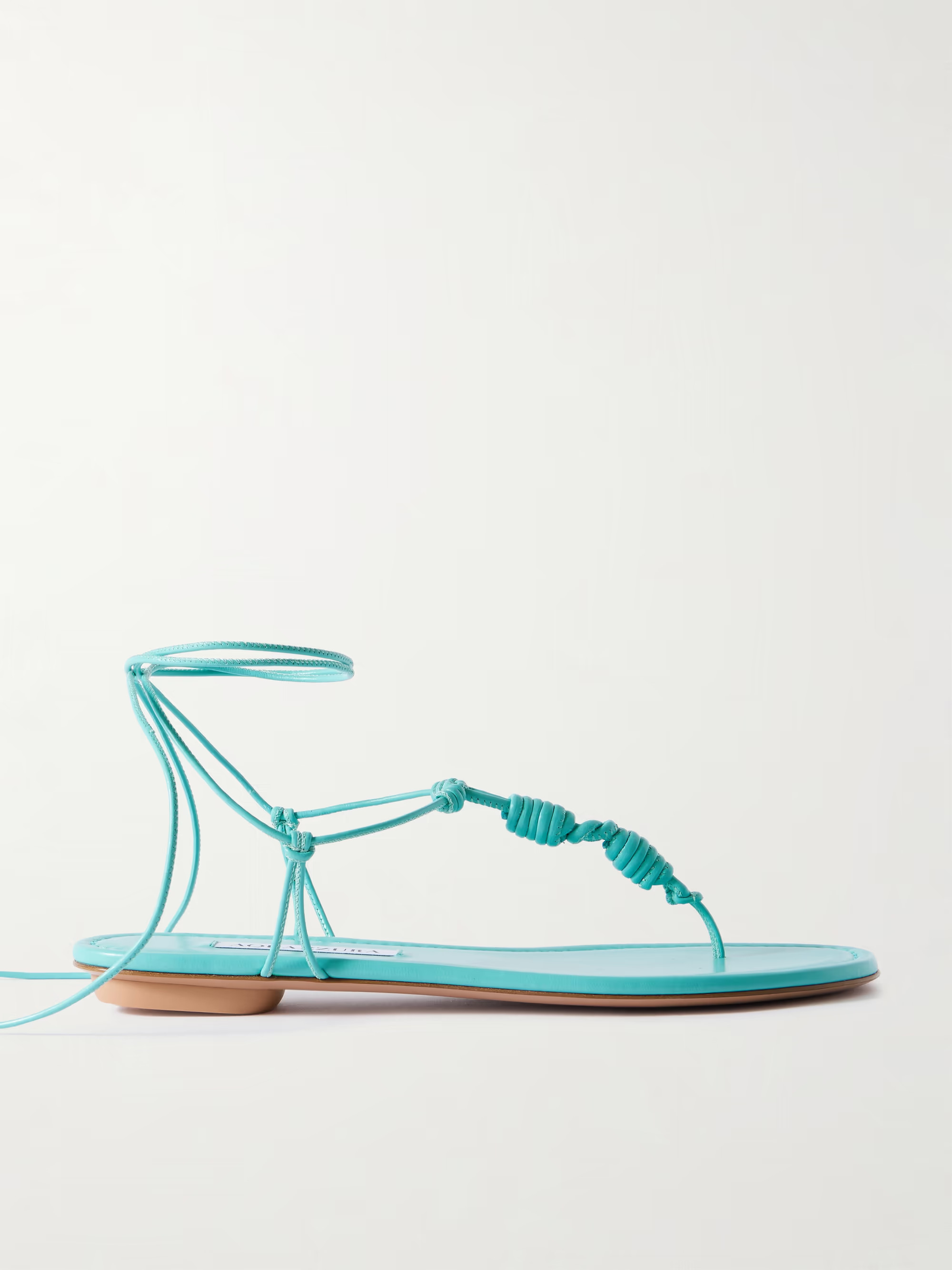 Oaxaca knotted leather sandals | NET-A-PORTER (US)