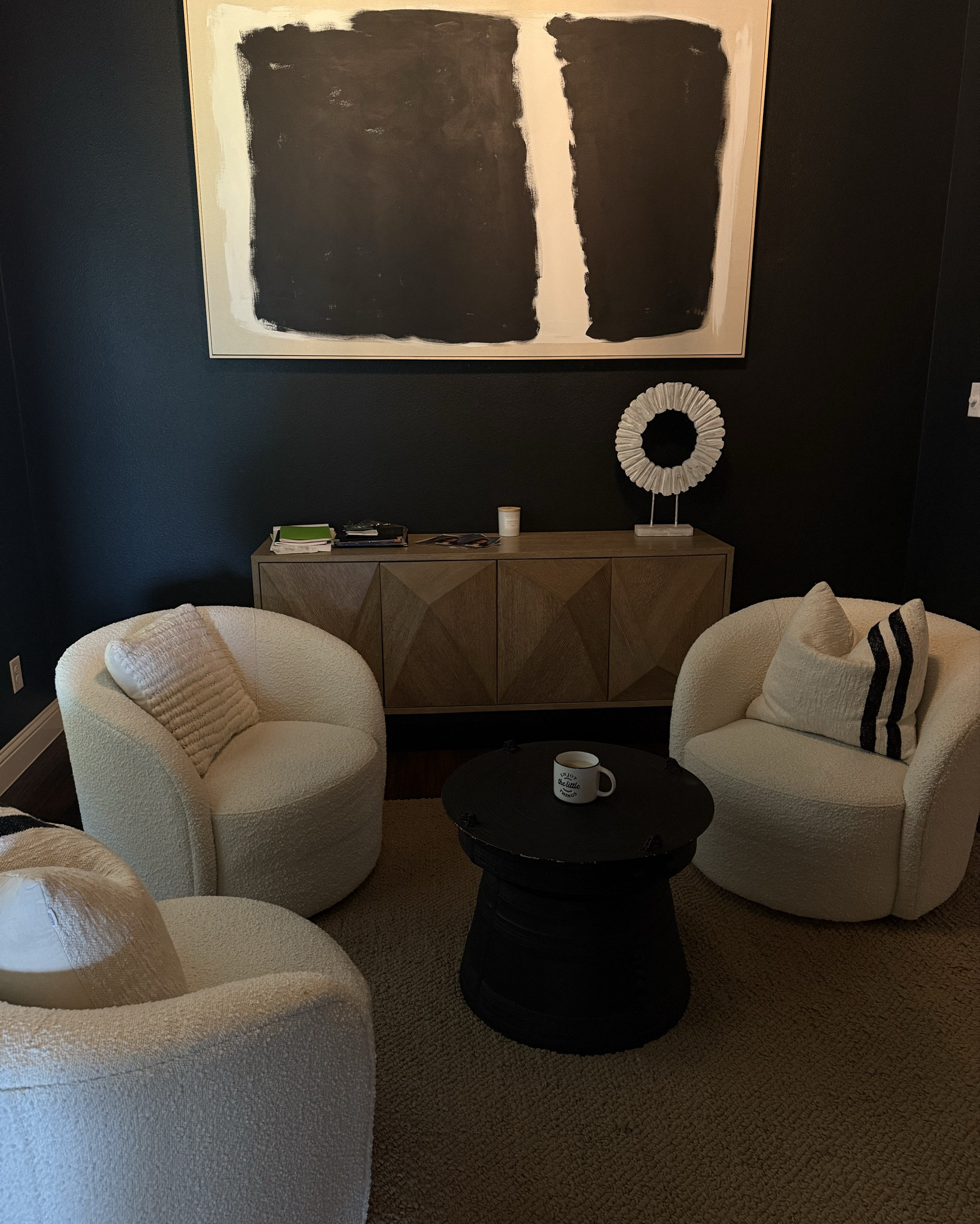 My cozy rustic sitting room  and bar area 

#LTKHome
