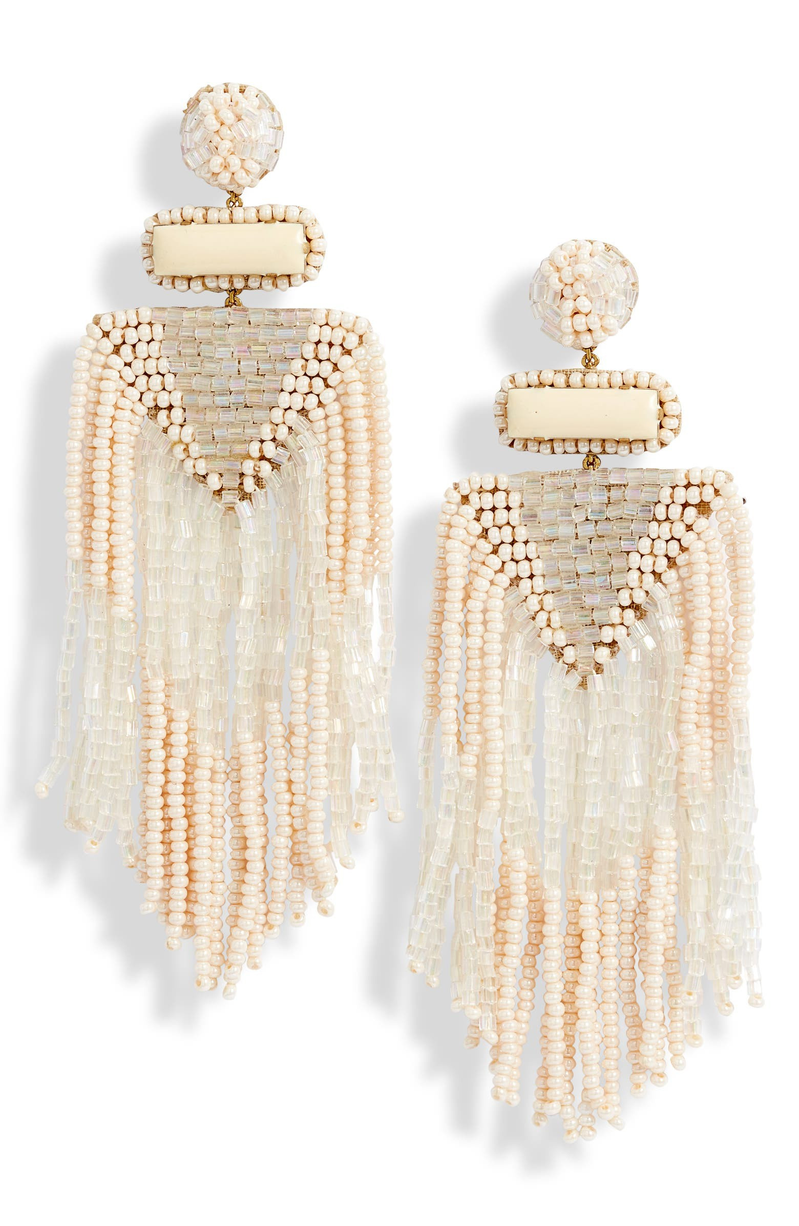 Isabel Beaded Fringe Earrings | Nordstrom