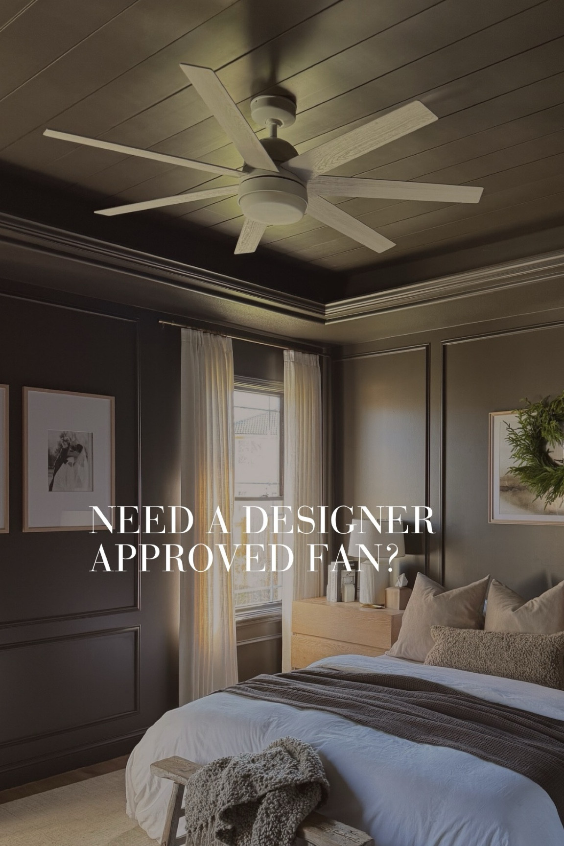 When I started the design process, I knew I wanted a designer-approved fan to make a statement with the ceiling treatment. I headed straight to @hunterfanco and found the perfect fan! The Phenomenon Smart fan is ENERGY STAR® certified with LED Light and the Matte White finish was the perfect finishing touch to elevate this room! If you’re looking for the perfect designer fan I found it 🙌🏼🙌🏼

#LTKU #LTKStyleTip #LTKHome