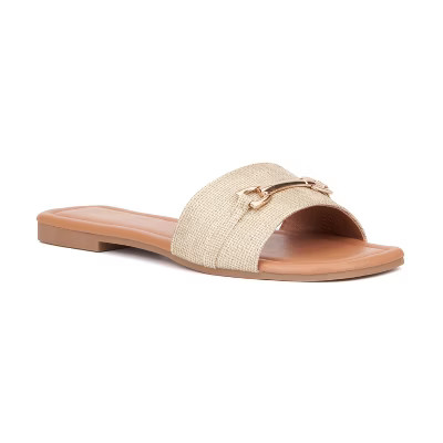 New York & Company Women's Naia Flat Sandal | Target