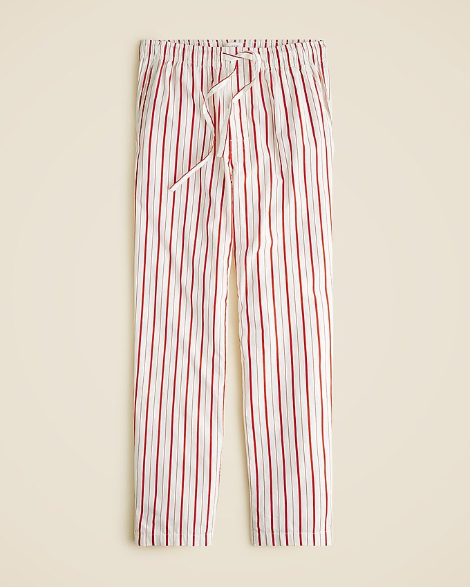 Pajama pant in cotton poplin | J. Crew US