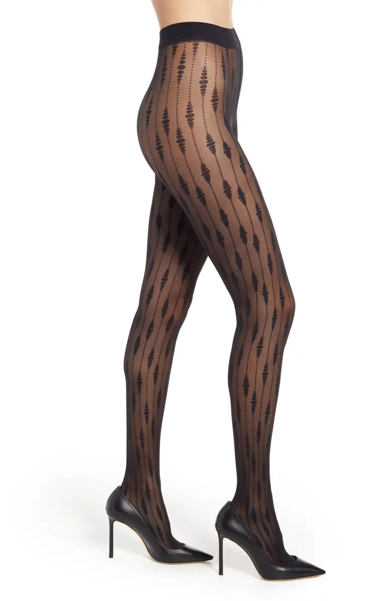 Josefin Drop Jacquard Tights | Nordstrom