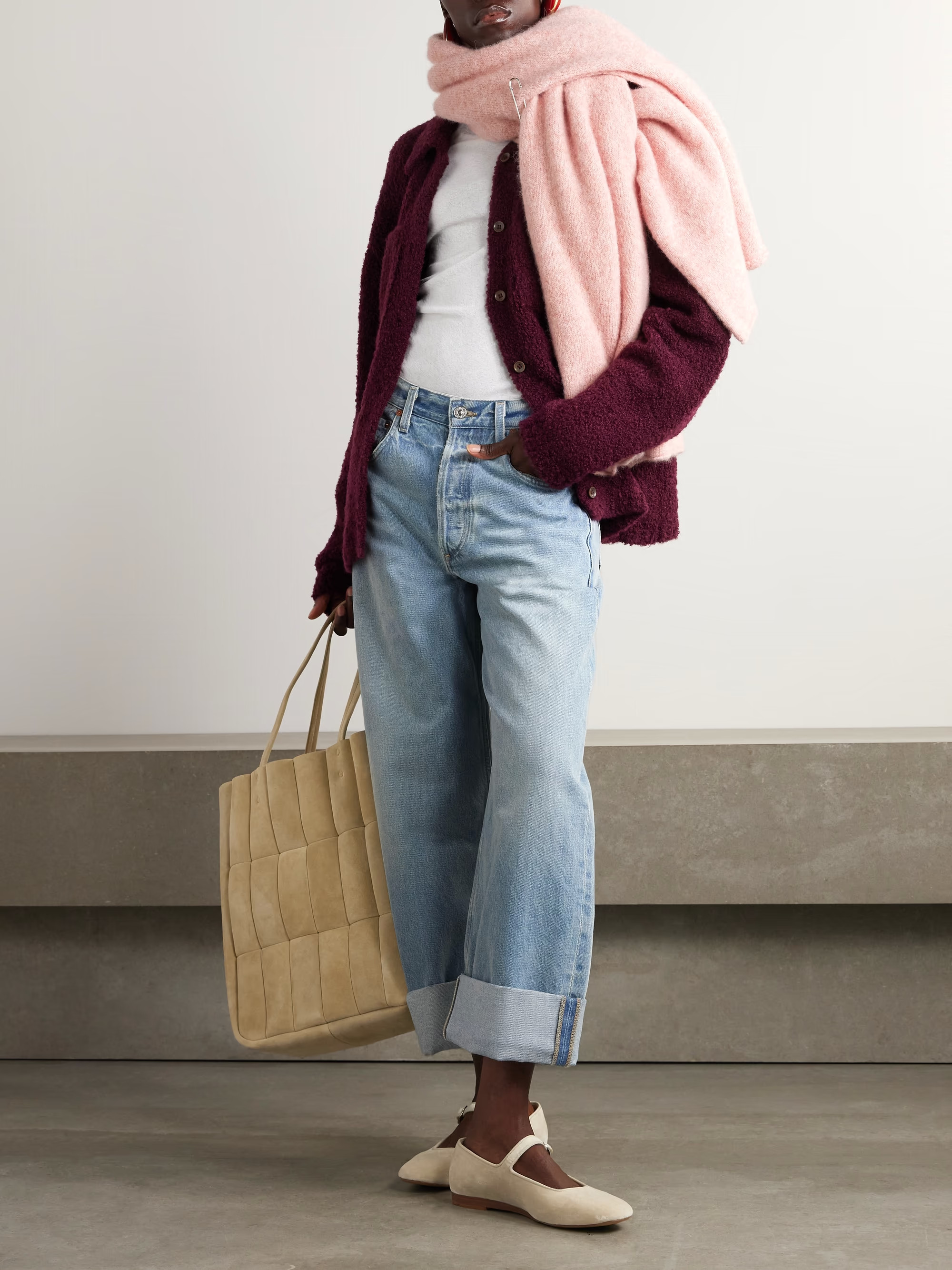 Ayla Baggy high-rise wide-leg organic jeans | NET-A-PORTER (US)