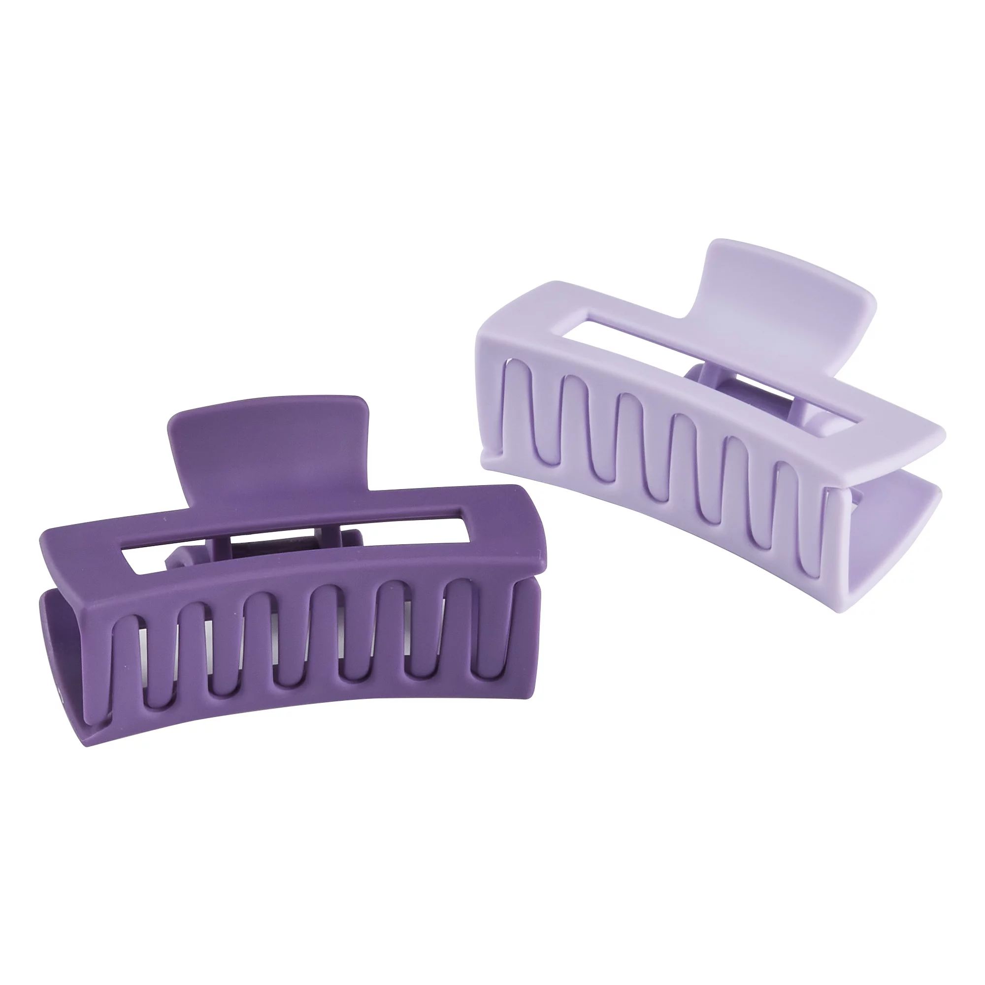 The Home Edit Claw Clips in Light and Dark Purple, 2ct | Walmart (US)