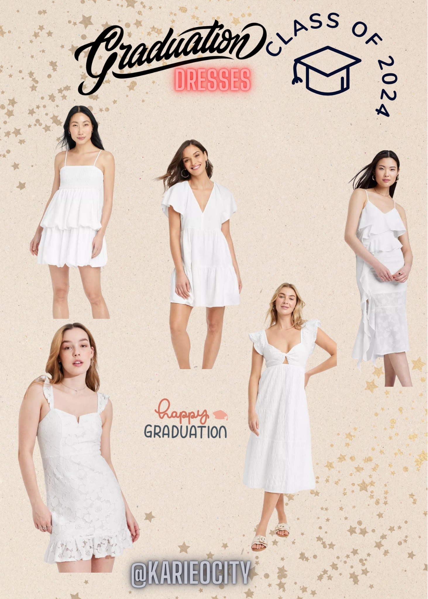 target white graduation dresses ZAPAKA Women Off The Shoulder White Graduation Dress A Line Satin Ruffled Little White Dress, White / US10 main image 0