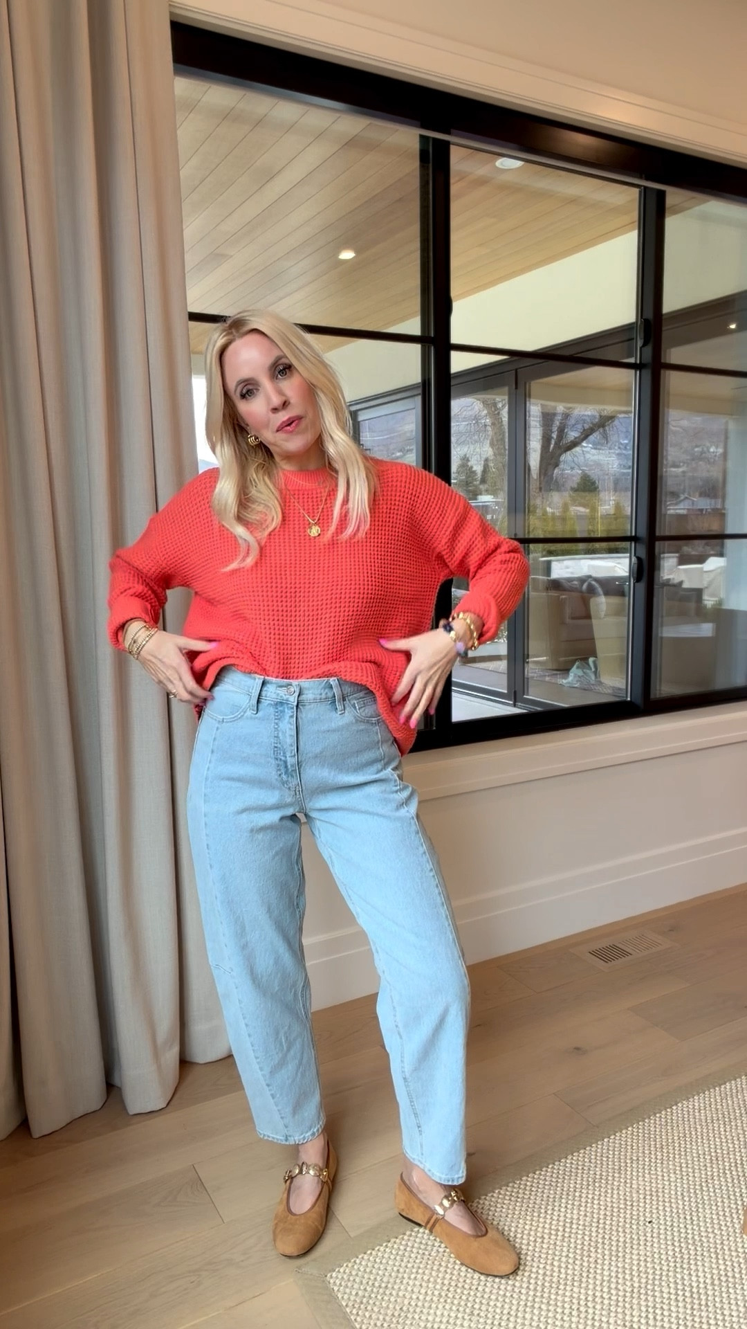 Walmart outfit! Waffle tee restocked!

#LTKmomlife #LTKgrwm #LTKootd