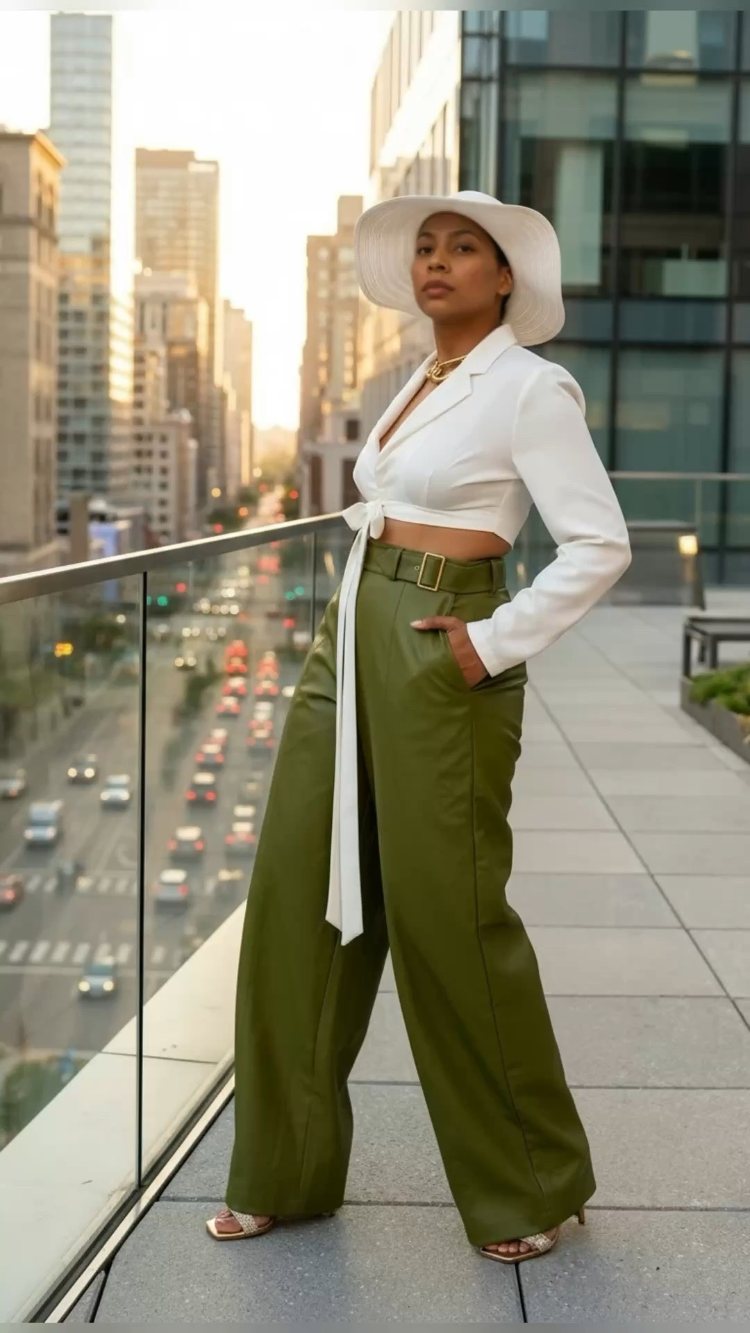 Fashion, crop top, crop top blazer, faux leather pants, high waisted pants, white wide brim hat, pussy bow top, jeans top, blazer, jackets , Uoozee, knee high boot, unique clothing, unique fashion, street fashion, elegant clothing, sexy outfits

#LTKgrwm #LTKdayinmylife #LTKselfcare