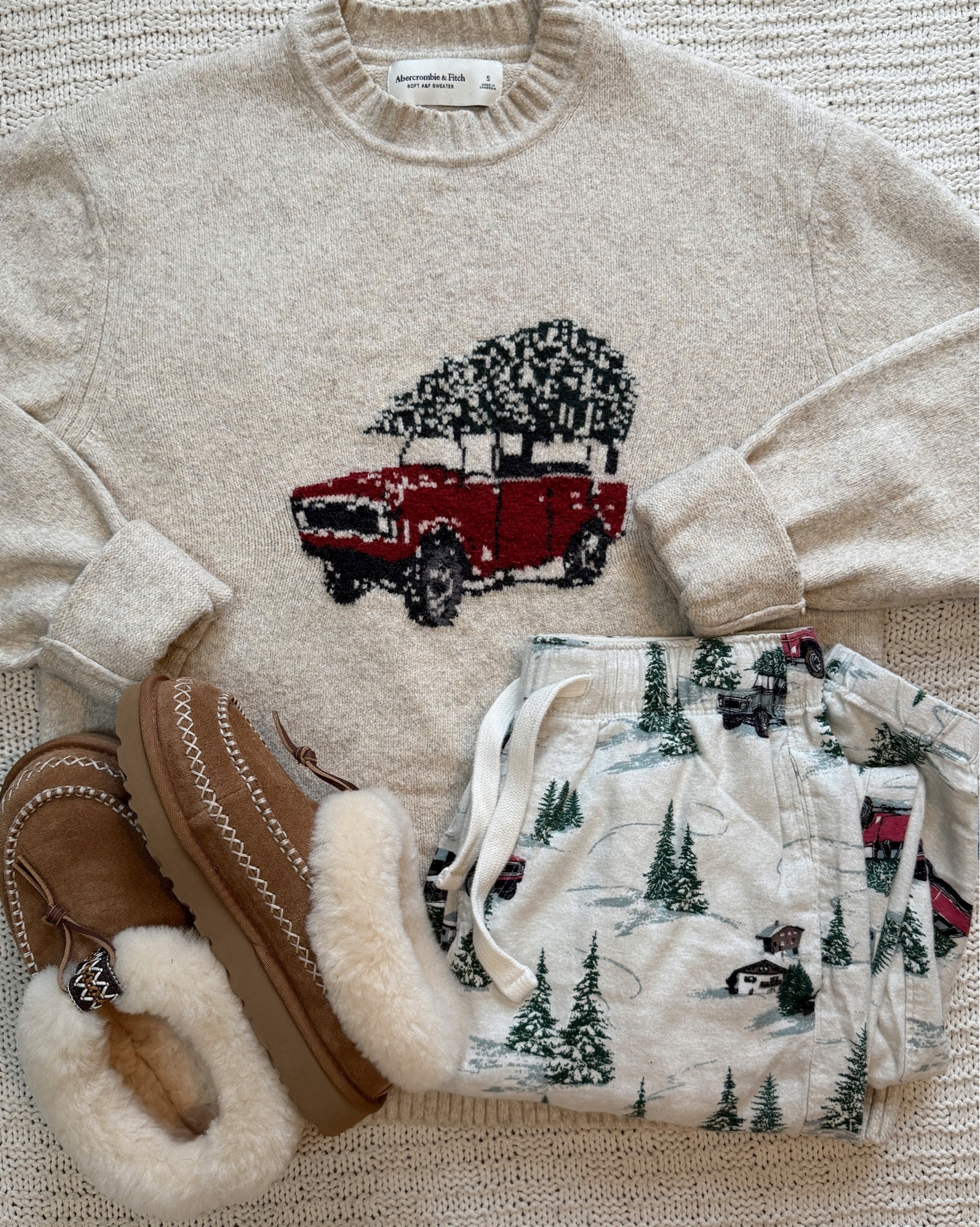 Small sweater, xs pants (both from men’s!)

#LTKHoliday #LTKFindsUnder50 #LTKFindsUnder100