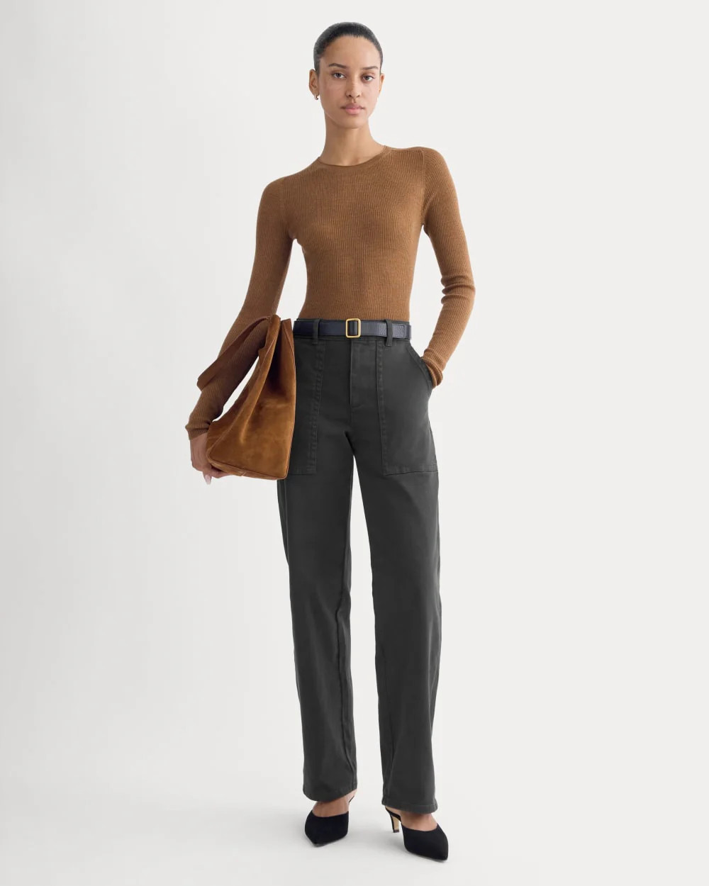 Utility Column Pant | Core Black | Everlane