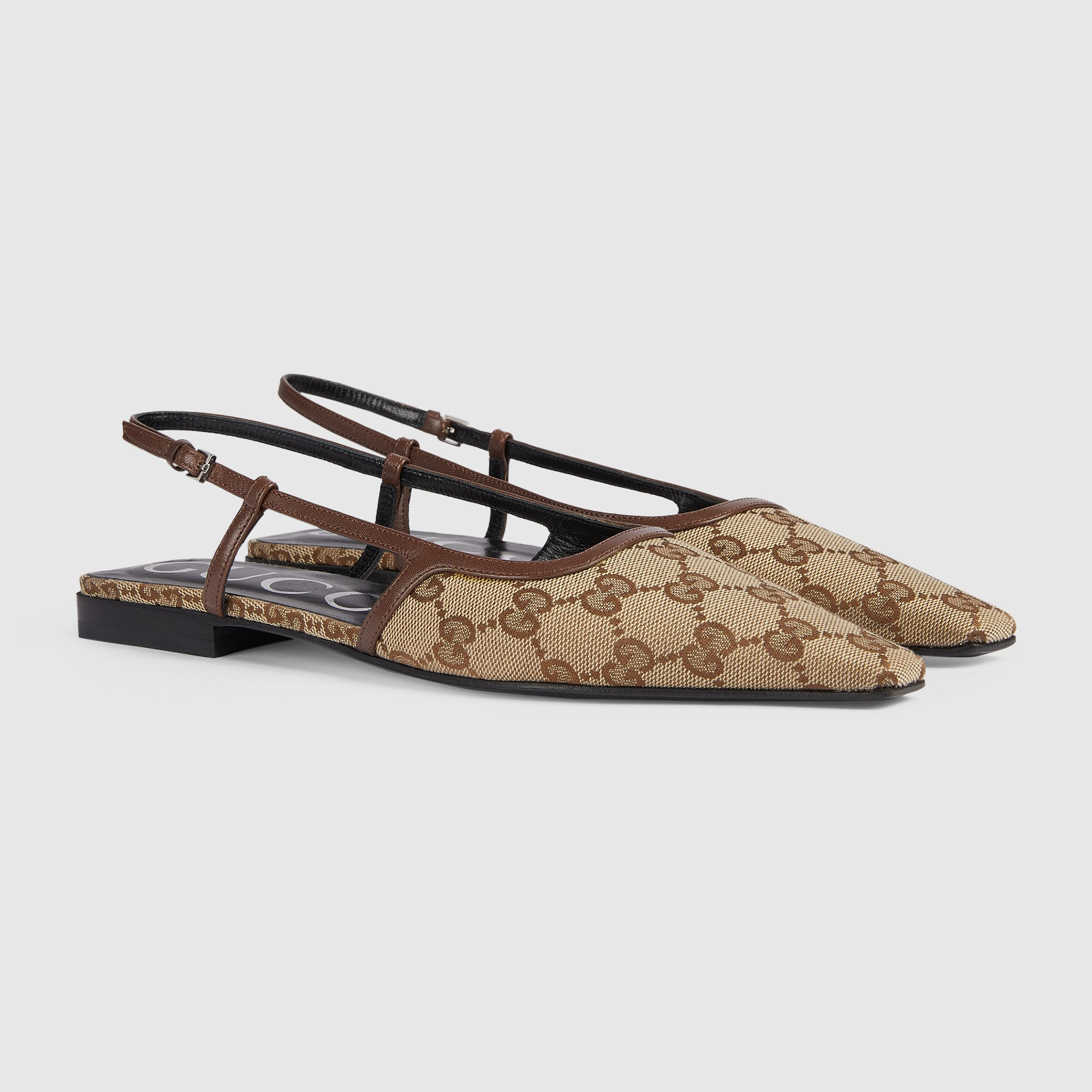 Women's GG slingback ballet flat | Gucci (UK)