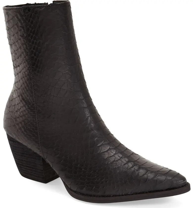 Caty Western Pointed Toe Bootie | Nordstrom
