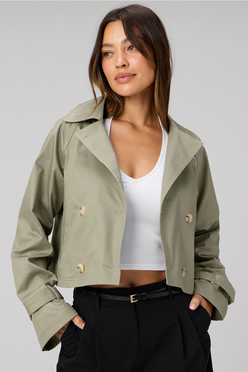 Cropped Trench | Fabletics