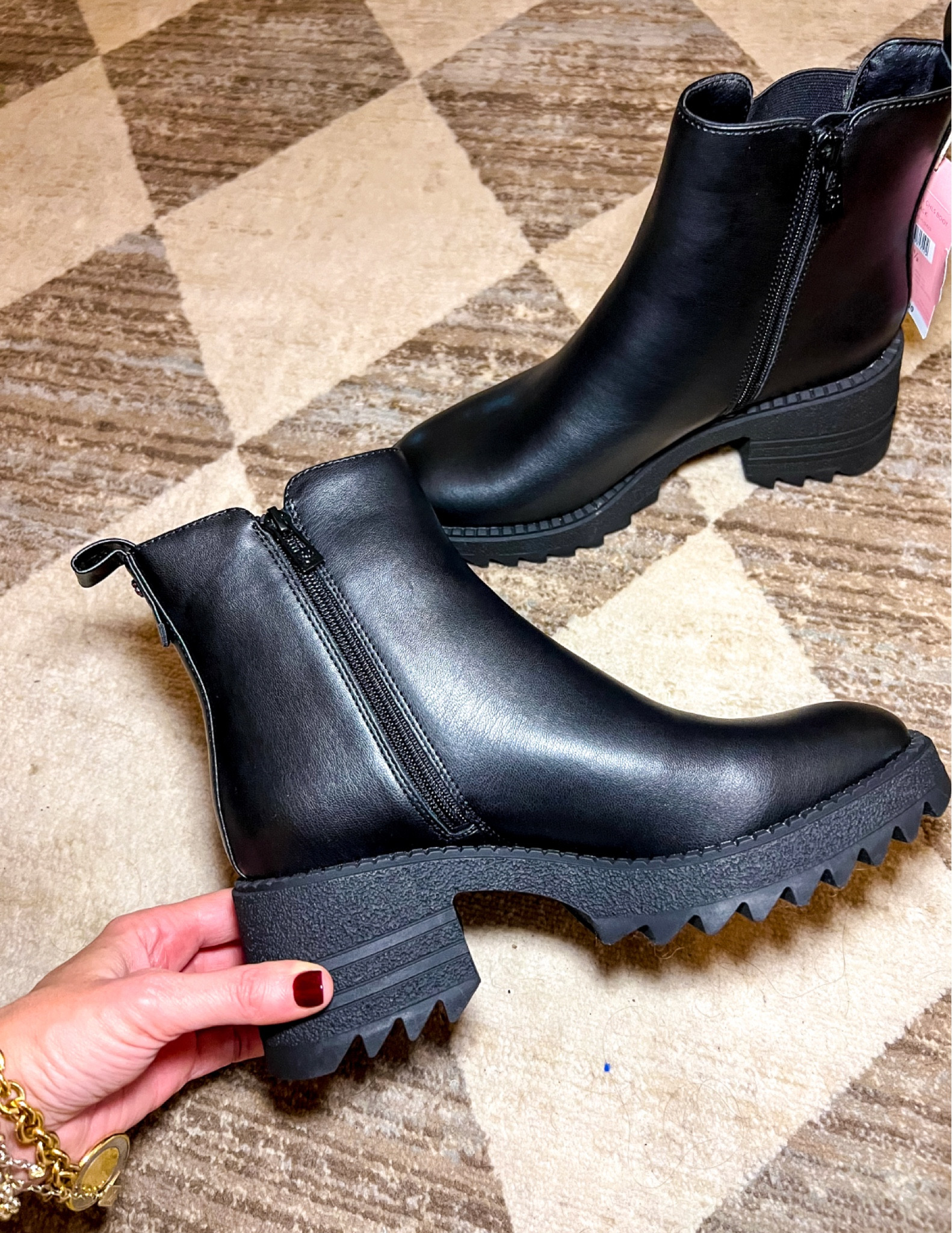 Walmart boots.  

#LTKshoecrush #LTKover40 #LTKfindsunder50