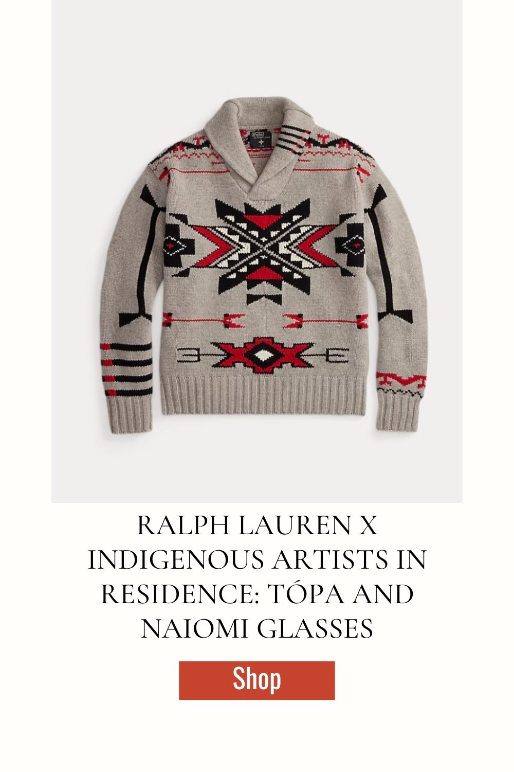 Ralph Lauren x Artist In Residence collaboration with indigenous designers ❤️ 

#LTKGiftGuide #LTKSeasonal