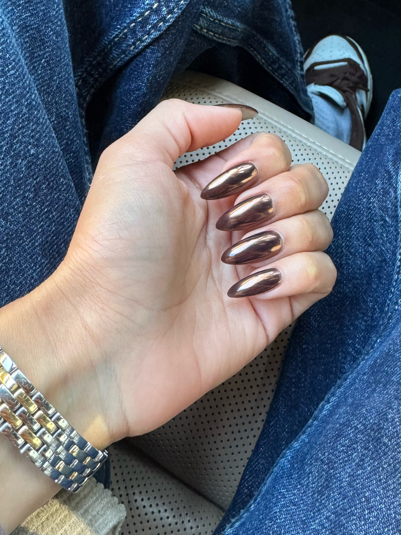 Brown chrome 

#LTKSeasonal #LTKHoliday #LTKCyberWeek