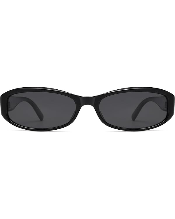 Retro Rectangle Sunglasses for Women Men Polarized Oval Sunnies AP3742 | Amazon (US)
