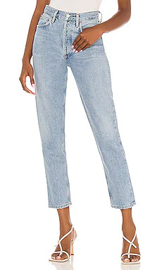 AGOLDE Fen High Rise Relaxed Taper in Dimension from Revolve.com | Revolve Clothing (Global)