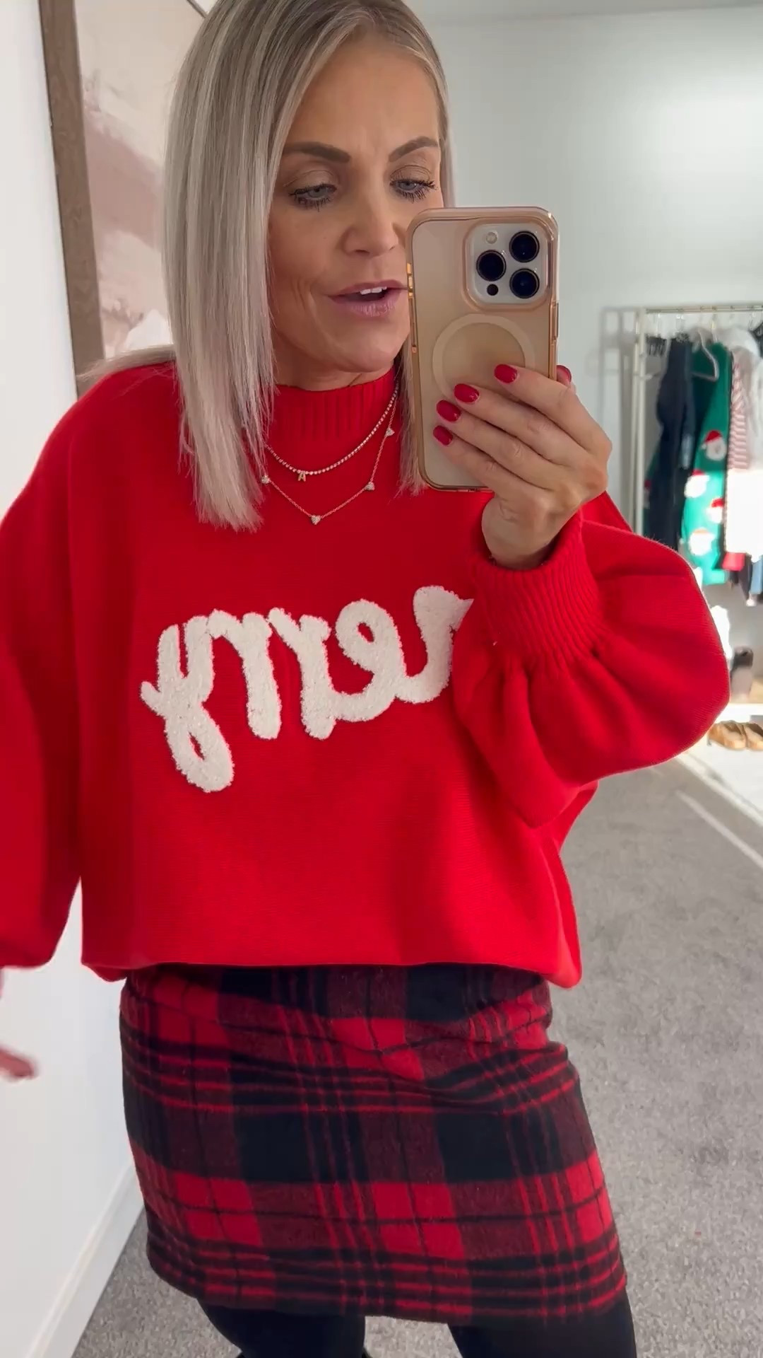 Amazon Holiday Outfit❤️
Absolutely loving this graphic sweater for Christmas! Is perfect with a skirt, jeans or could even be worn with leggings.

Christmas outfits, Christmas style, holiday style, holiday outfits, Christmas sweater, holiday style, Amazon finds, Amazon Christmas finds, Amazon fashion finds, Amazon holiday style, holiday party outfit

#LTKMidsize #LTKPetite #LTKHoliday