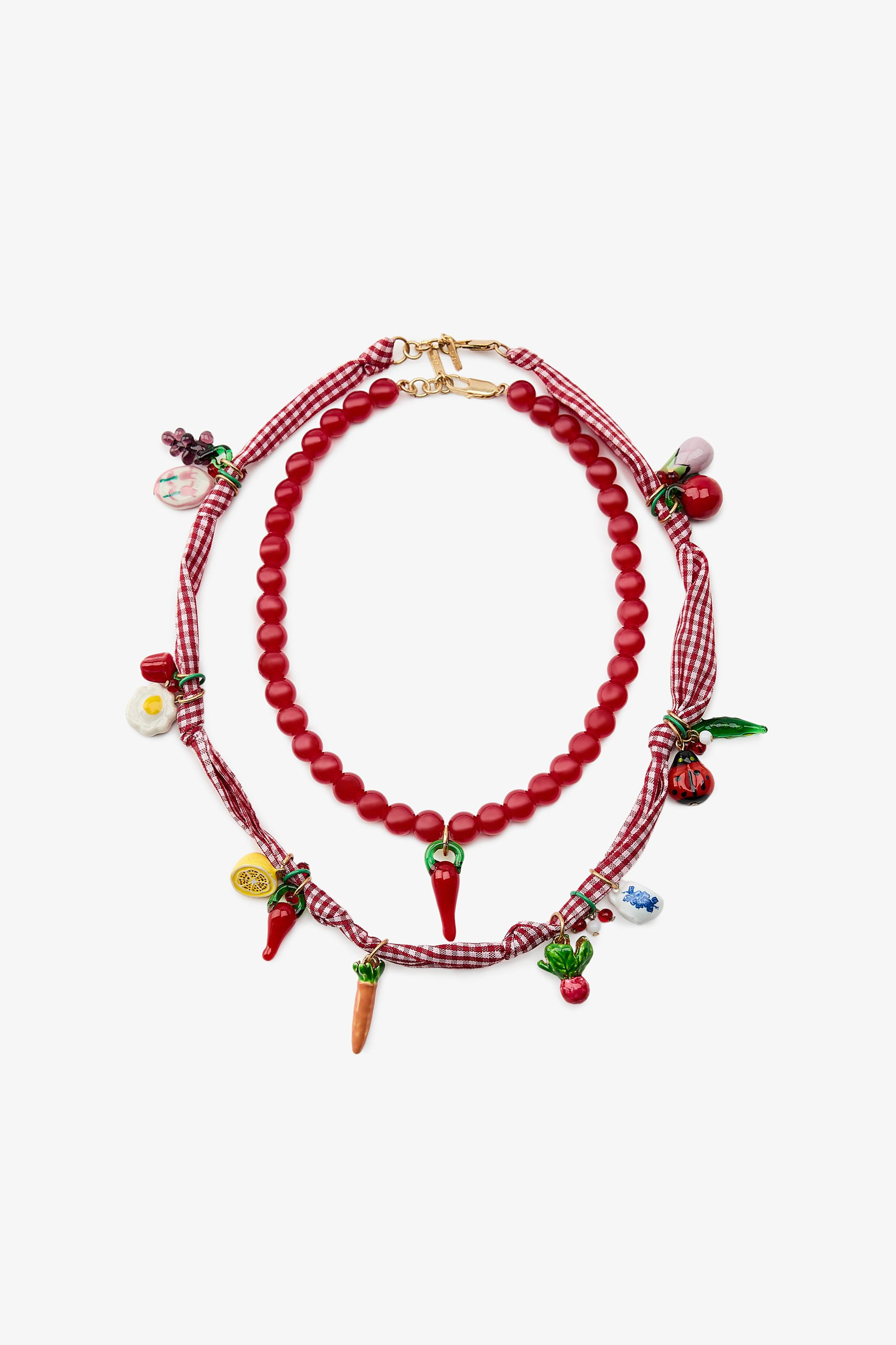 TWO-PACK OF CHARM NECKLACES | Zara US