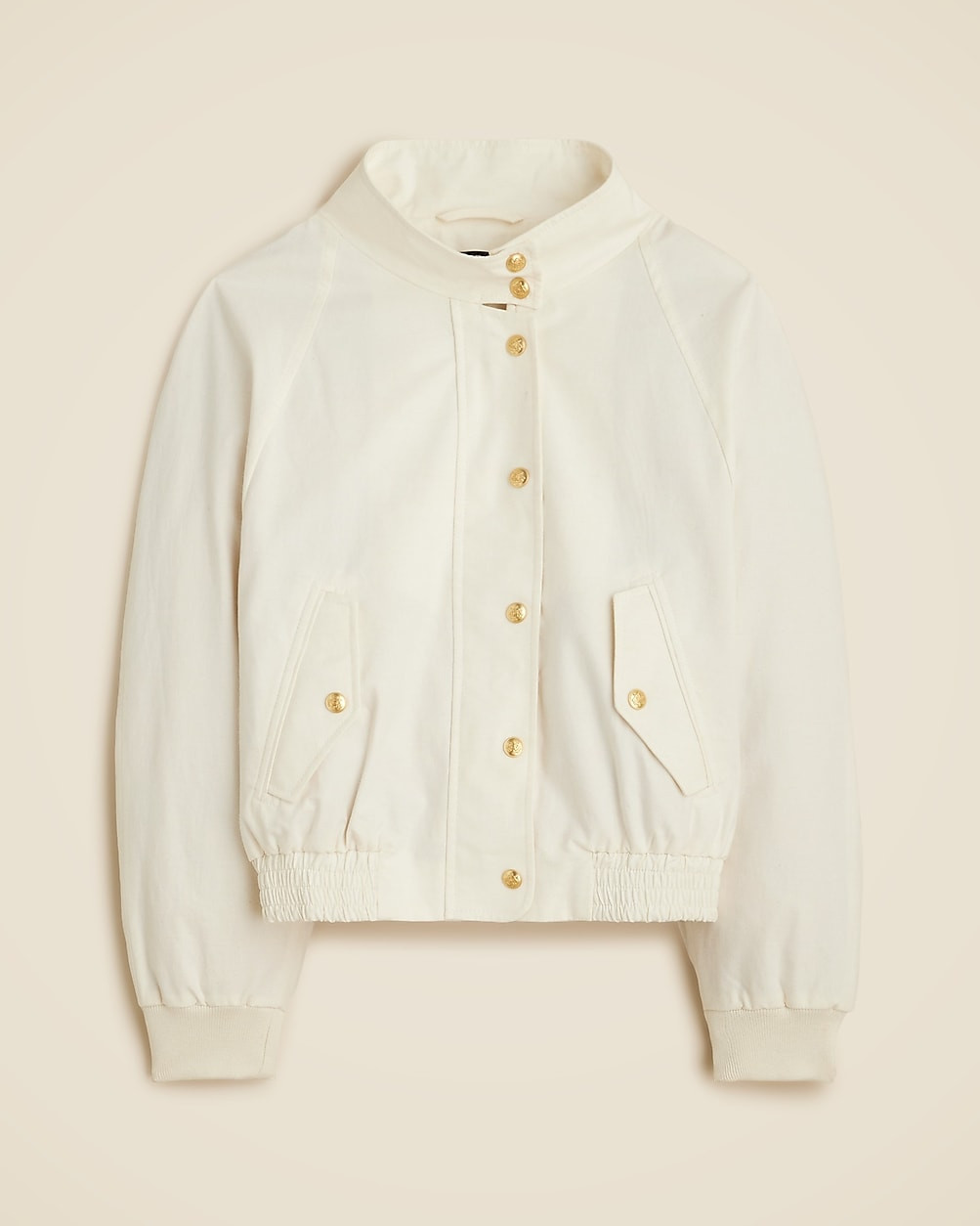 Cotton-blend flight jacket | J. Crew US