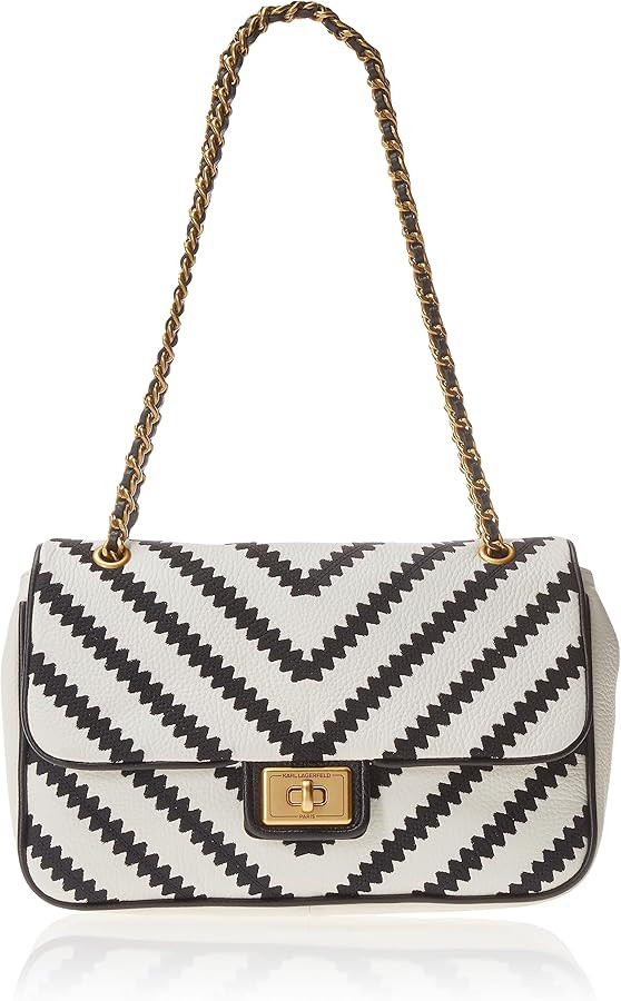 Karl Lagerfeld Paris Agyness Large Shoulder Bag | Amazon (US)