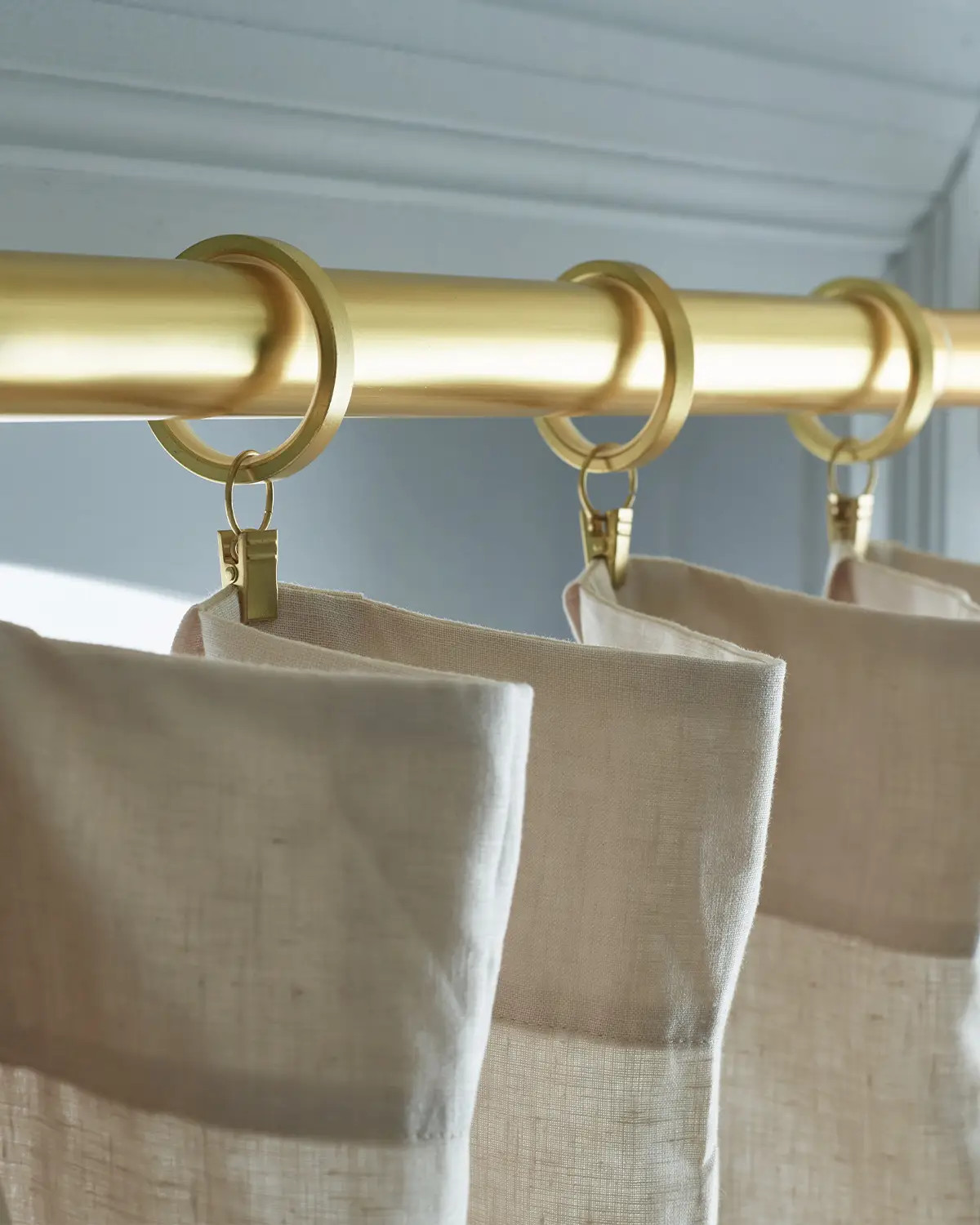 Round Curtain Clip Rings (set of 7) | Quince