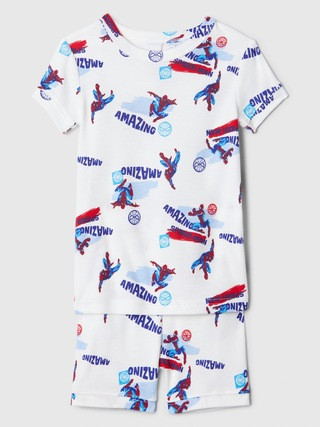 babyGap | Marvel Spider-Man 100% Organic Cotton PJ Set | Gap Factory