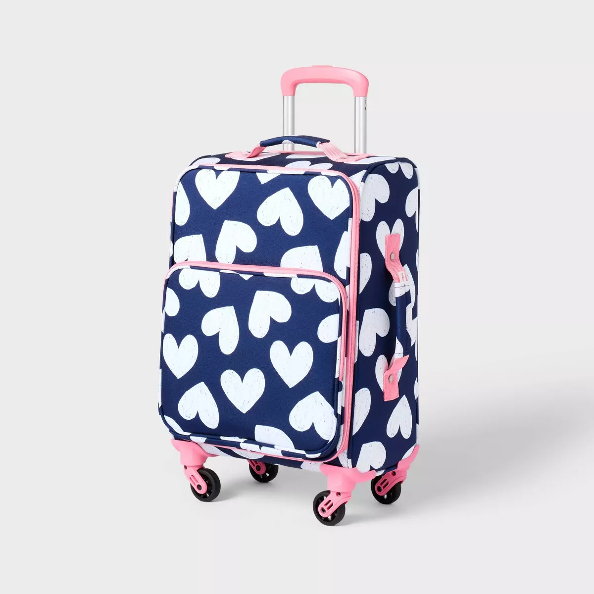 Kids' Softside Carry On Spinner Suitcase Hearts - Cat & Jack™️ | Target