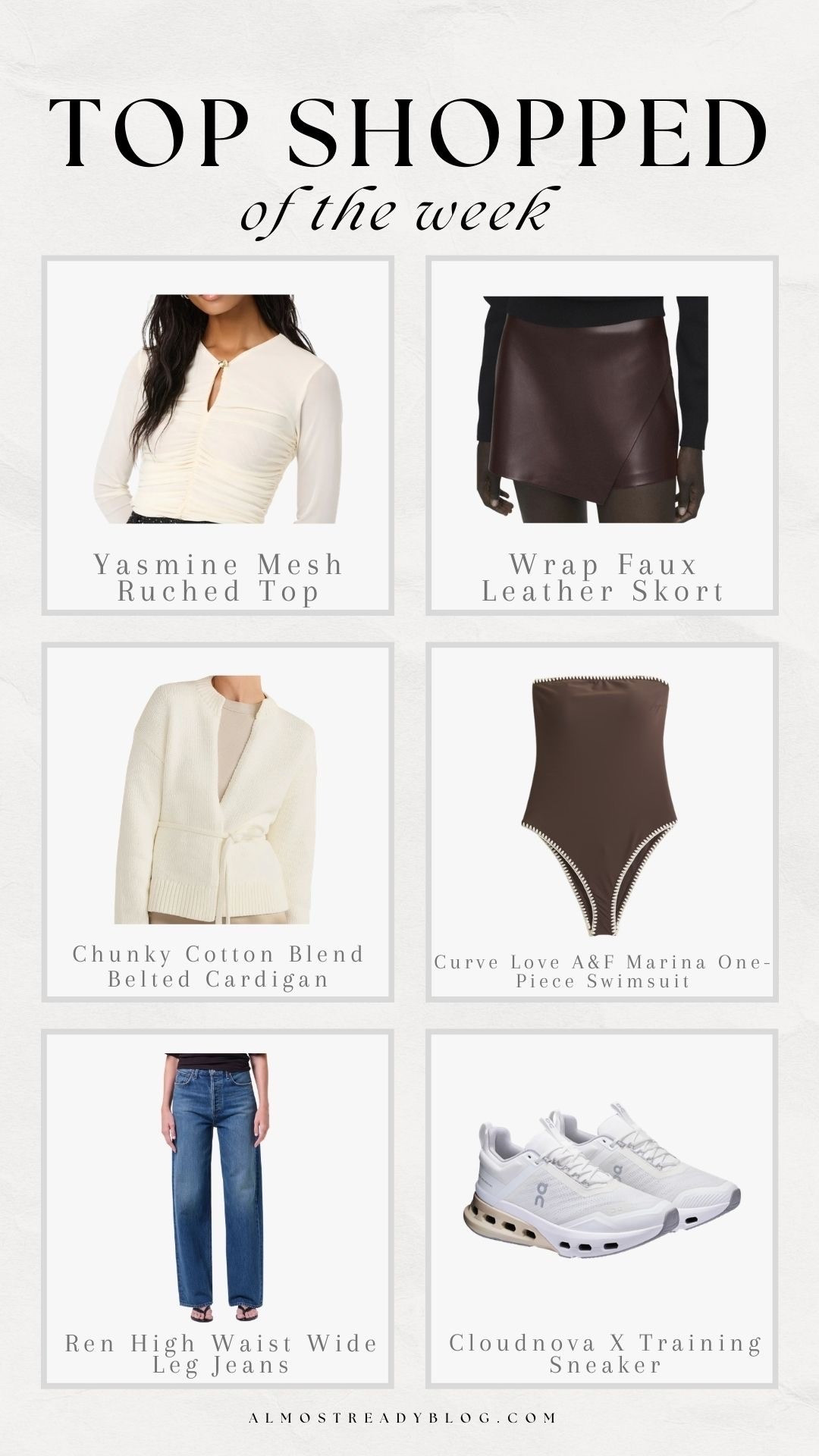 Top Shopped of the Week!!

Top sellers, finds under 100, watchnow, vacation outfit, spring break fashion, new arrivals, Amanda west, almostreadyblog

#LTKTravel #LTKootd #LTKSeasonal