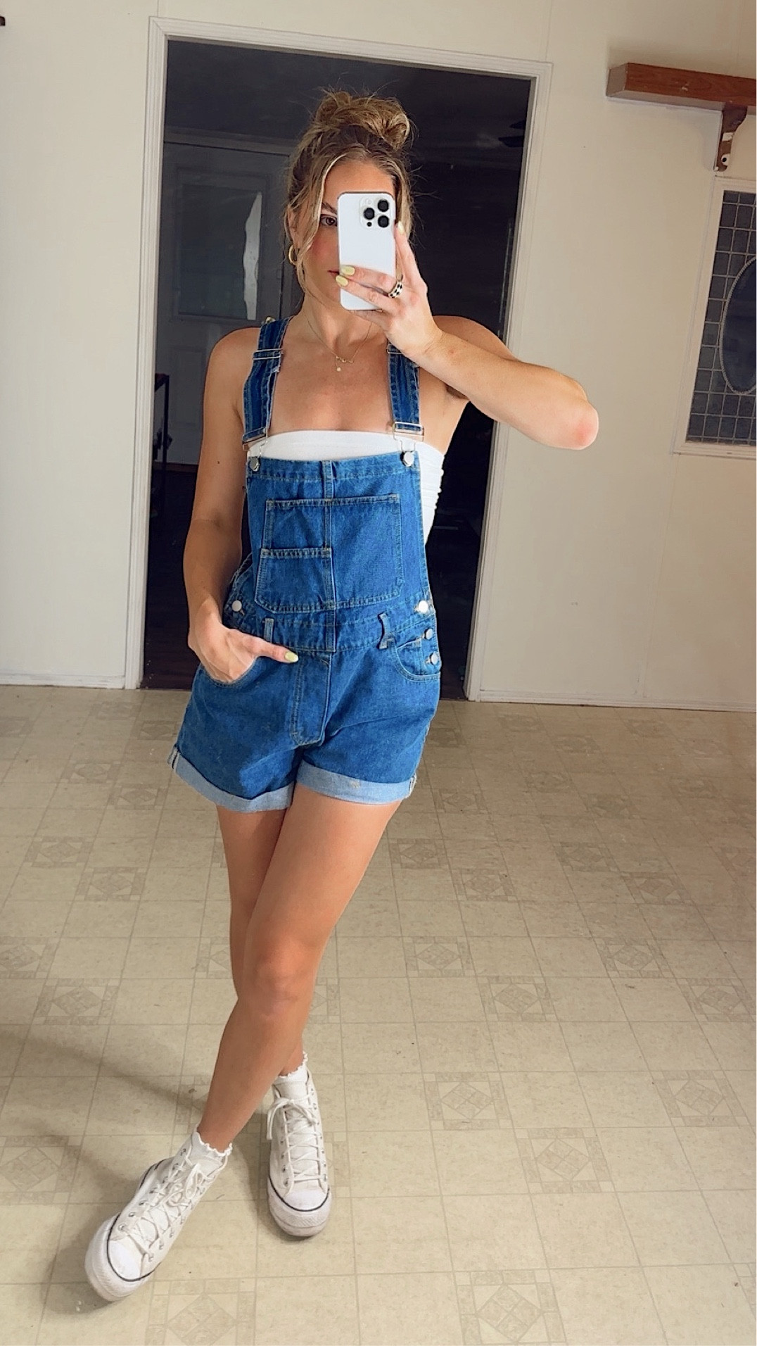 Summer outfit, vacation, outfit, overalls, comfy, casual sneakers, Amazon maternity bump friendly 

#LTKStyleTip #LTKTravel #LTKSeasonal