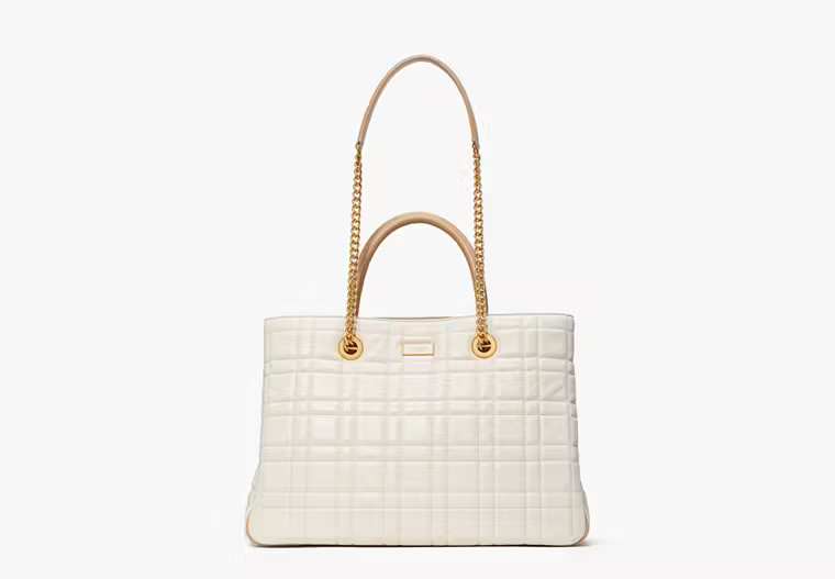 Evelyn Quilted Medium Convertible Shopper Bag | Kate Spade (US)