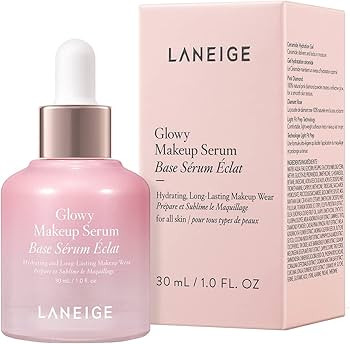 LANEIGE Glowy Makeup Serum: Hydrate, Extend Makeup, Visibly Smooth and Glowy Skin, 1.0 fl. oz. | Amazon (US)