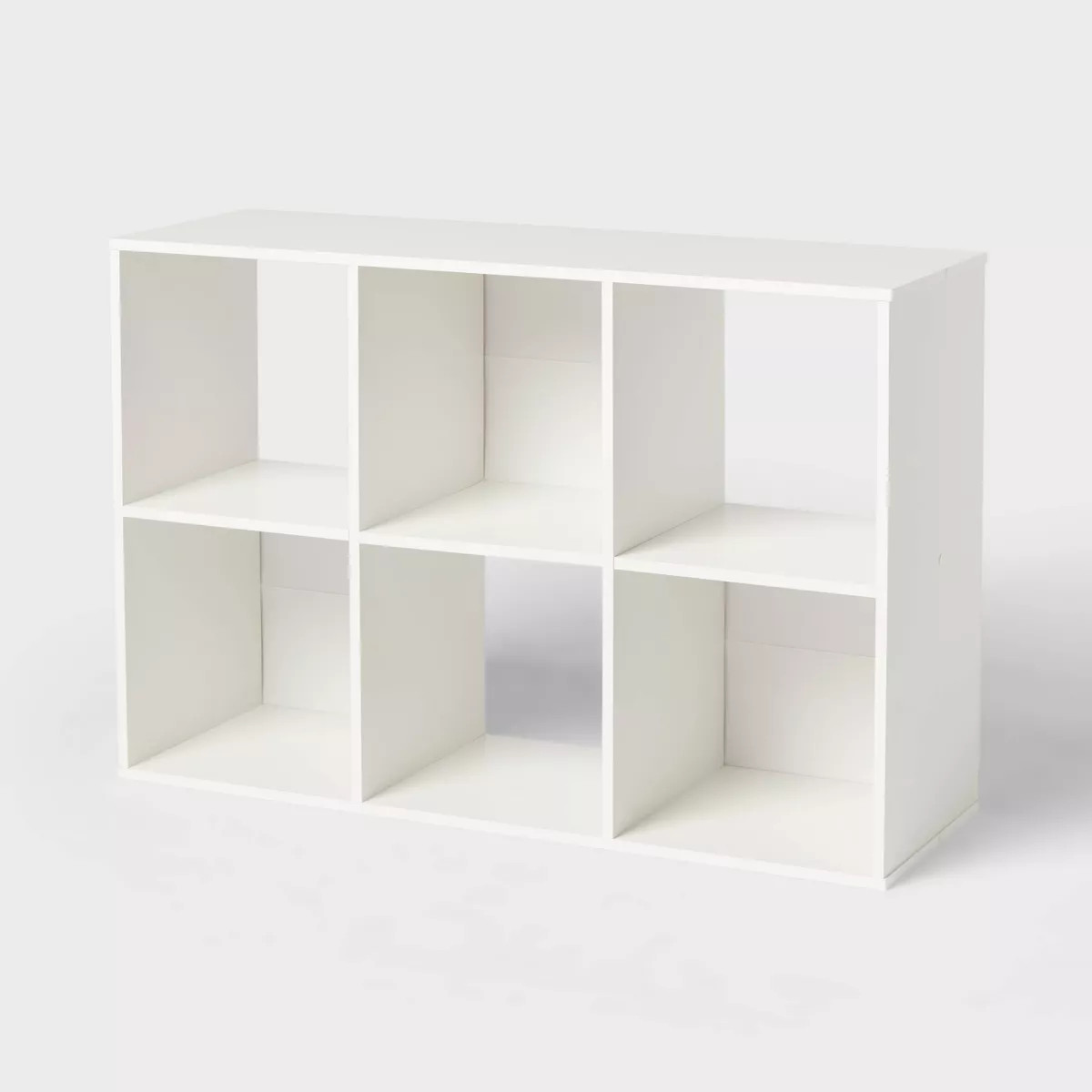11" 6 Cube Book Decorative Book Shelf White - Brightroom™ | Target
